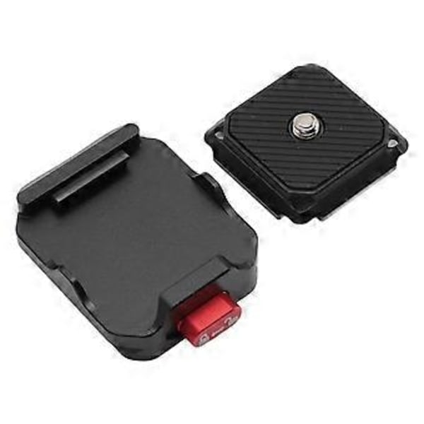 Kamera Hurtigutløserplate Aluminium for Arca 1/4tommer 3/8tommer Gjenge QR Kamerafesteplate for DSLR Kamerastabilisator Kulehoder Stativer