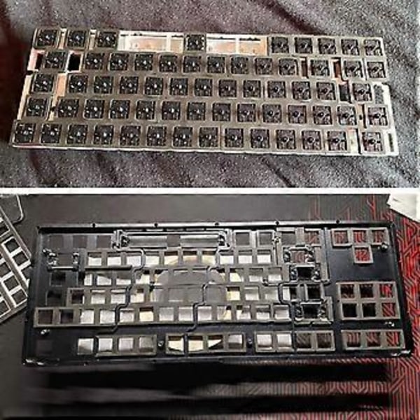 Bryterskum Mekanisk Tastatur Sandwich Bomull Brytersvamp Skum Plasseringsbrett Klistremerker 3-Hulls 4-Hulls 1-Hulls 72STK
