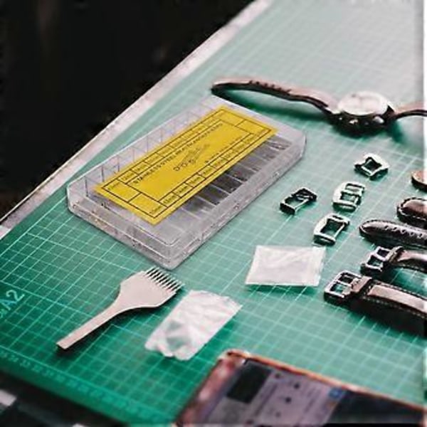 1 Låda Klockreparationsverktyg Set Kit Klockarmbands Skruvar Sortiment Rör Friktionsstift Lås Remmar Armband Nitar Ändar 10Mm-28Mm