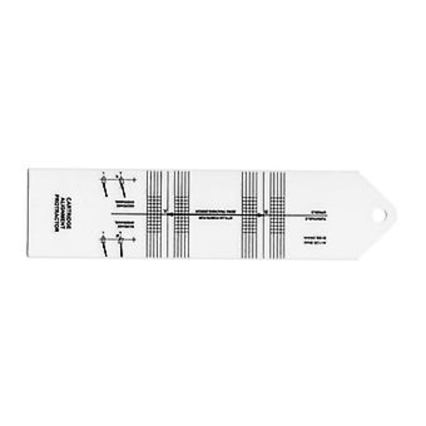 Pickup Kalibreringsavstandsmålere Protractor for Platespiller Tilbehør