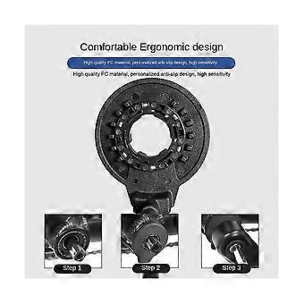 Elektrisk Sykkel Pedalsensor F12l Hastighet Pedal Dobbel Pas Sensor Deler Ebike Sensorer