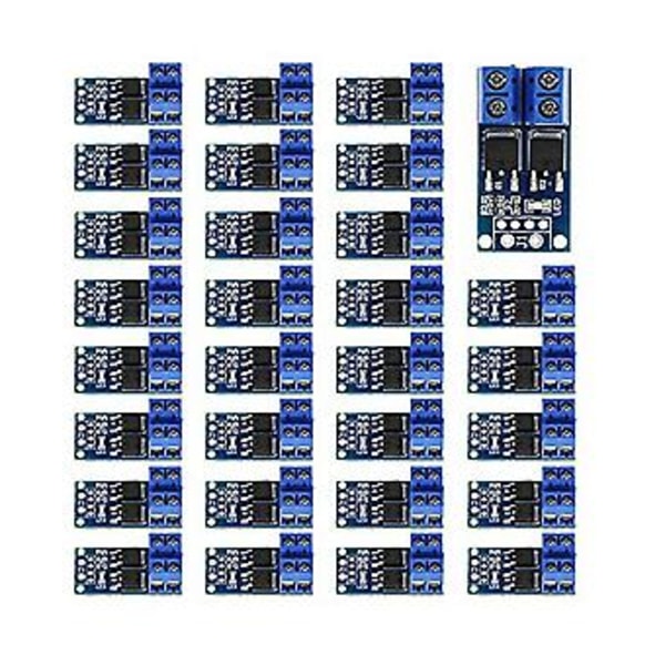 30st Mosfet S Drivmodul 5v-36v 15a(max 30a) 400w Dubbel Hög- 0-20khz Pwm S