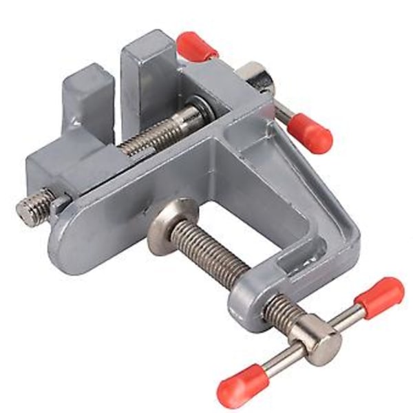 Mini Bänkskruvstycke 2,8 cm Käköppning Bordsklämma för DIY Slipning Detaljering Borrning Snidning