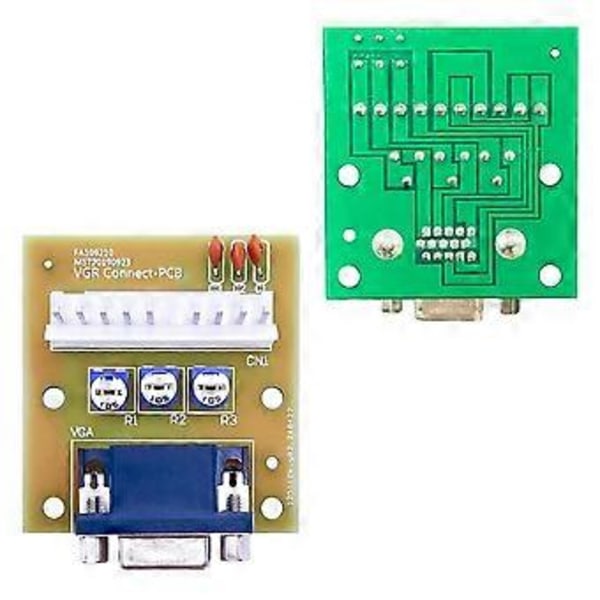 CGA til VGA eller VGA til CGA Adapter CGA/VGA VGA/CGA Arkade Skærm Konverter Video Konverter Board Skærm