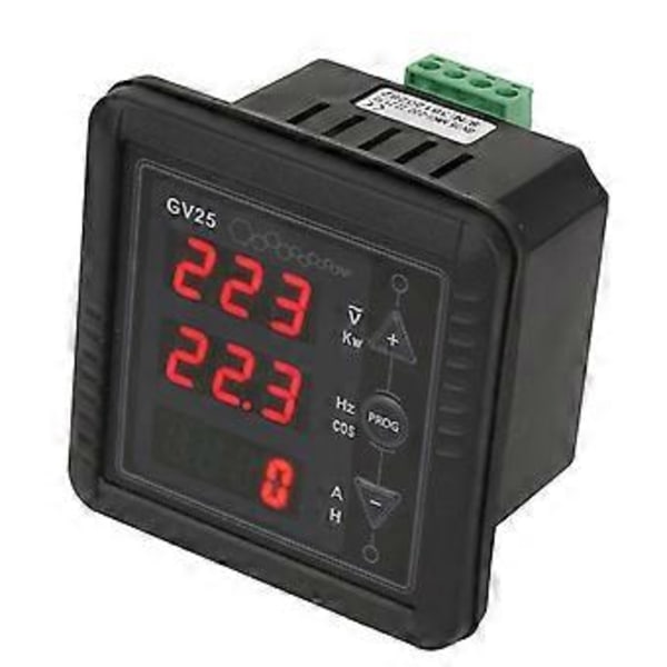 GV25 MK2 Generaattorin Digitaalinen Mittari Jännite Virta Taajuus Testeri Paneeli 110/220V Järjestelmä