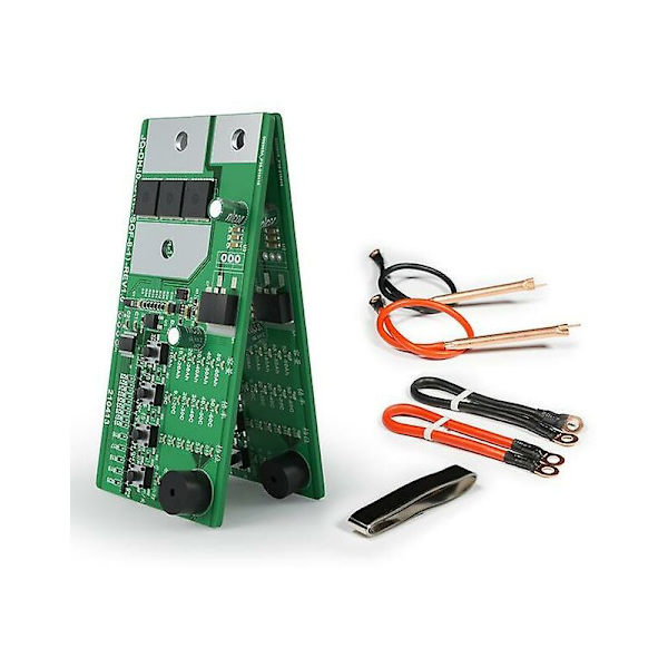 Mini punktsvetsningskit 12v punktsvetsmaskin mos-rör 0,1-0,3 mm nickelplåtsvetsverktyg för 18650 26650 38650 batterier