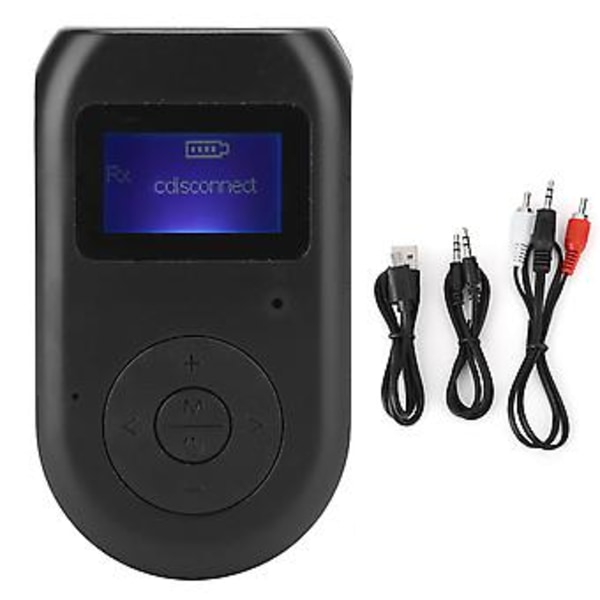 BT‑11 LCD Skærm Display USB Bluetooth Adapter Modtager Sender 2 I 1 Håndfri Opkald