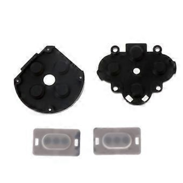 4 stk. Udskiftnings Controller Gamepad Konduktive Silikone Gummi Pads Knap Pad Tastatur til PSP1000 Controller