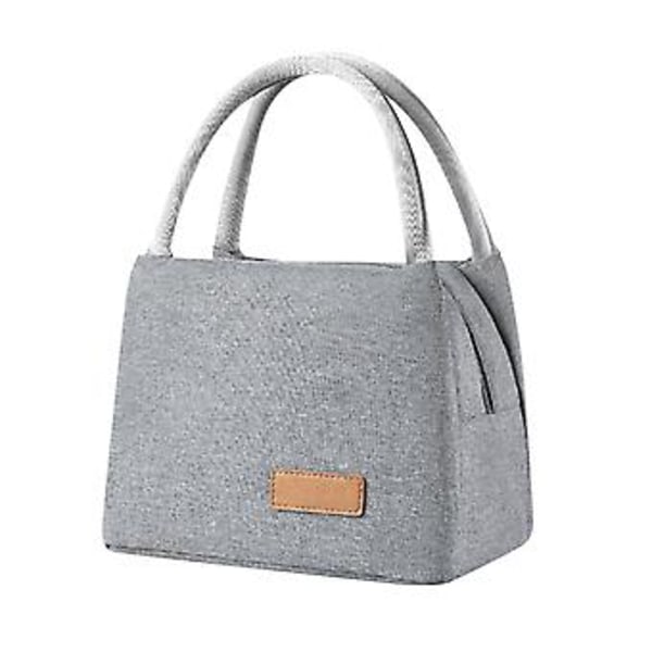 Lounaslaukku Paksuuntunut Ion 300D Alumiinifolio Eristetty Bento-laatikko Laukku Toimistokouluun Piknikille