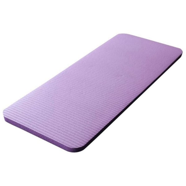 15 mm paksu joogamatto Comfort-vaahtopolvikyynärpääsuoja fitness sisätiloissa, violetti