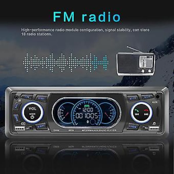 Auton Mp3-soitin Autoradio Hands- Mp3 Autotarvikkeet