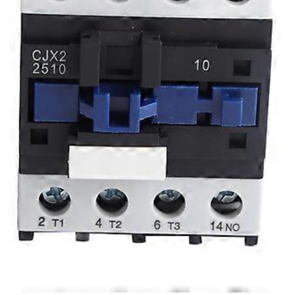 3-fas AC Kontaktor Vakuum Flamskyddad Snabb Respons Effektkontaktor 110V 25A NO