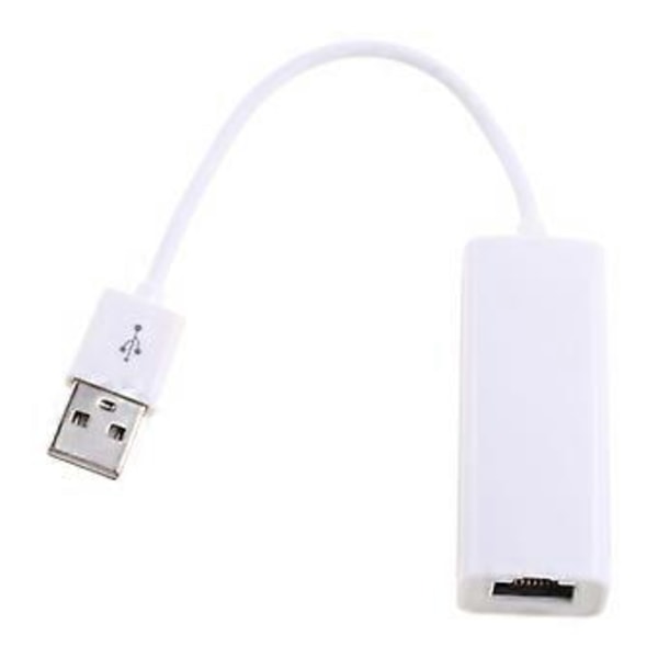 USB 2.0 Type C - Ethernet RJ45 -sovitin Gigabit LAN -verkkosovitin, tukee 300 Mbps MacBookille