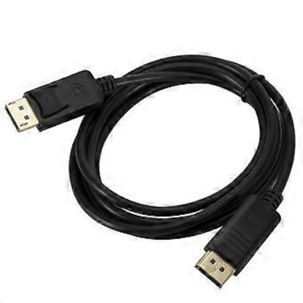 1.8m Dp Til Dp Kabel Displayport Hann Til Hann Display Port Adapterkabel For PC Datamaskin TV-kontakt Projektor Skjerm