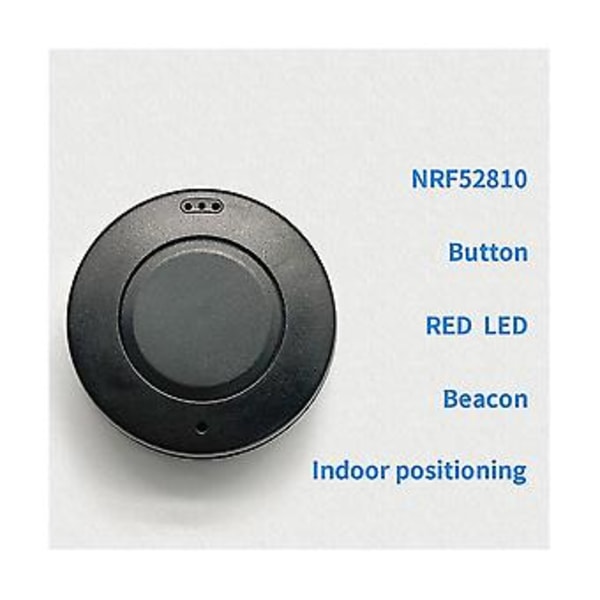 Nrf52810 Bluetooth 5.0 Vähävirtainen Moduuli Beacon Sisätilapaikannus Musta, 41.5 X 31.5 X