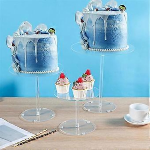 Bröllopsdessertställ för tårt- och godisdisplay, viktiga tillbehör för bröllopsdekorationer, diameter 30 cm