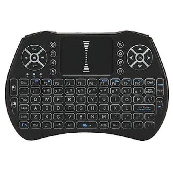 Mini Trådløst Tastatur, Mini Trådløst Tastatur Bakgrunnsbelysning Mini Tastatur Mini Bakgrunnsbelyst Tastatur Enkel Installering