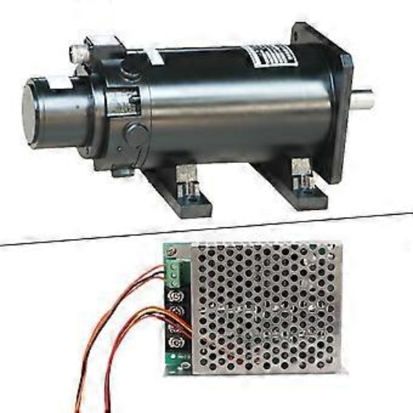 DC Borstmotor Hastighetsregulator CW/CCW Justerbar Hög Effekt 40A DC12V24V36V med Hölje