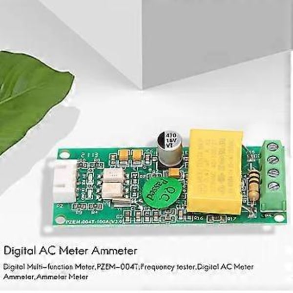 Uppgraderad Version Pzem-004t Digital Ac Meter Amperemeter Ttl Ström Effektfaktor Frekvenstestare Modul