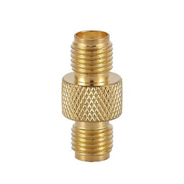 SMA Hun til Hun Barrel Adapter RF Koaksial Konnektor Lige, guld