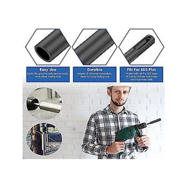 Sds Jordspyd Driver Bit Til 5/8 Tommer Og 3/4 Tommer, Til Sds Rotary S 18mm