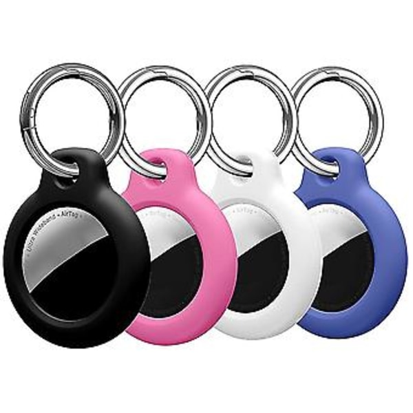 4-pak Silikone Etui Kompatibelt Med Beskyttelsescover Tilbehør Til Tags Etui, Tag