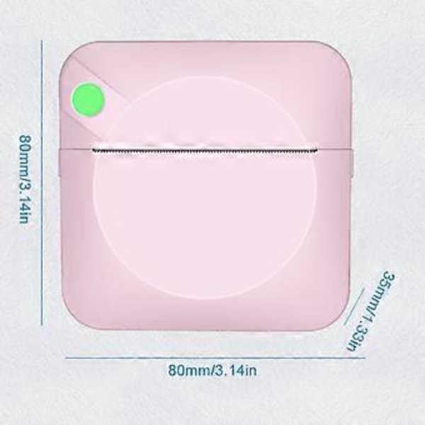 Mini Lämpötulostin Väärä Kysymys Tulostin Tasku Mobiili Valokuvatulostus