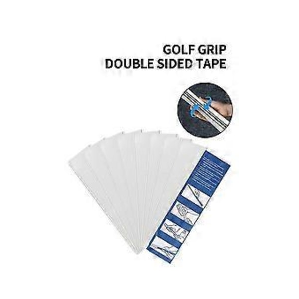 13 stk. Golf Grip Tape Dobbeltsidet Golfkølle Grips Præ-Gummistrimler