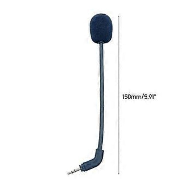 2,5 mm kontakt - Mini Mikrofon för Turtle Beach Recon 500 Gaming Headset Hörlursmikrofon 2,5 Böjd Kontakt Röstmikrofon-