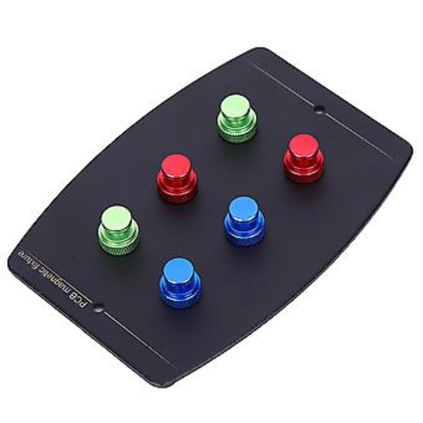 Telefon PCB Kretskortshållare Multifunktionell Testfixtur, PCB Reparationsverktyg för Moderkort, Justerbar Klämma, Robust & Hållbar, Precision