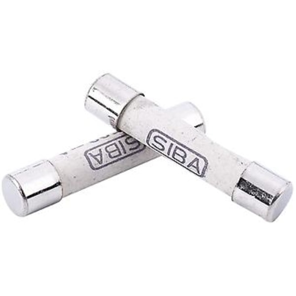 5 st Silver+ Keramik 1000V 500mA 6.3 X 32mm Keramisk Säkring För Mätare 3*0.5*0.5cm