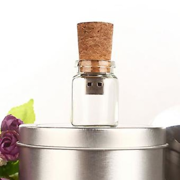 US-muistitikku, Toivomuspullo USB2.0 USB-muistitikku Tyylikäs estetiikka