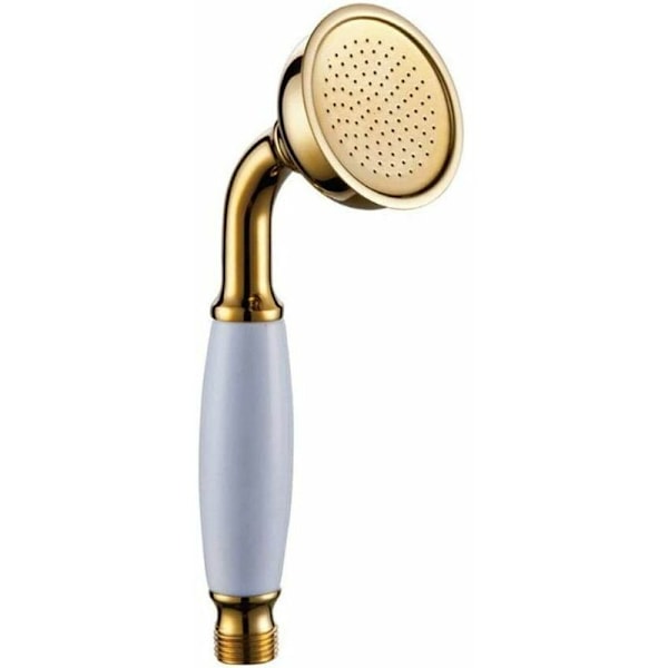 Gold Plated Copper Hand Shower, Antique European Style, Gold