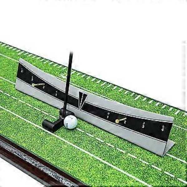 Golf Putter Tränare Putter Spår Balans Träningsredskap Putterbräda Kalibrering Putter Spår