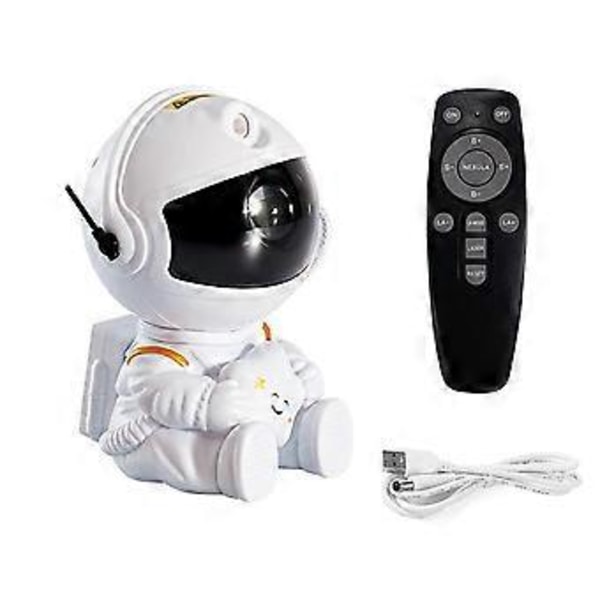 Astronaut Projektor LED Natlampe Stjerne Projektor Lampe Dekoration Soveværelse Værelse Dekorativ til Børn Gaver A