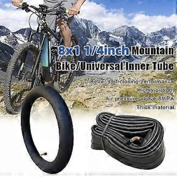 1 st 8 Tum 8x1 1/4 Hjul Däck Innerslang Ersättningsverktyg Tillbehör För Barnvagn / Elscooterdelar