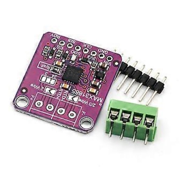 PT100 till PT1000 MAX31865 RTD Temperatur Termoelement Sensor Förstärkarmodul Kit för DIY Elektronik