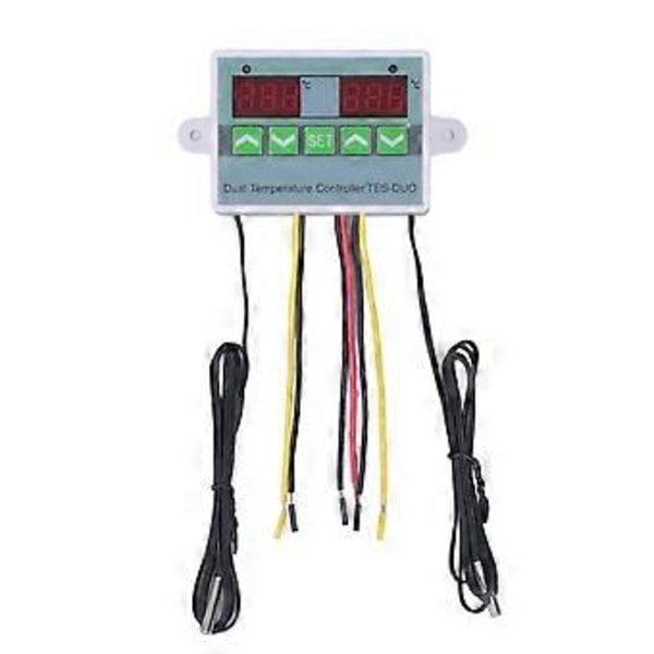 1500W Temperaturregulator Vattentät Kalibreringsfunktion Termostatregulator 50110 AC110230V