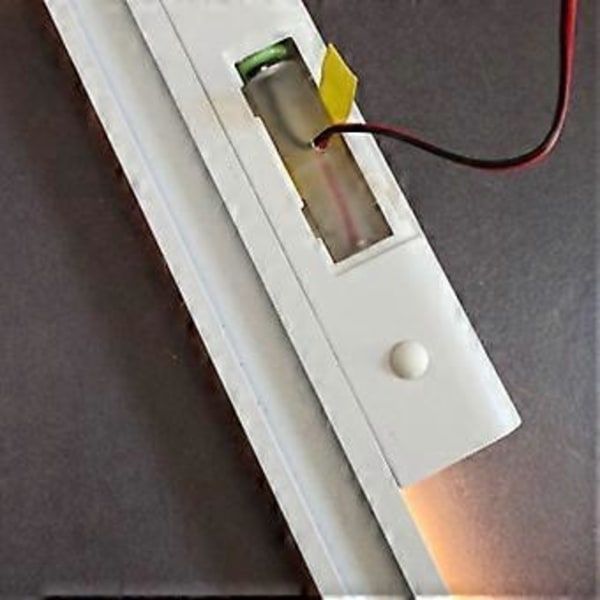 Dummy Batteri Strömkabel med Strömbrytare för LED-Ljus Fjärrkontroll