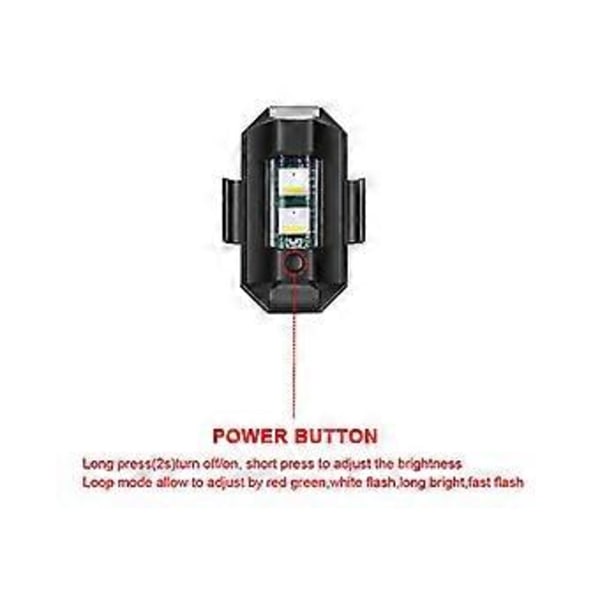 Høj-lysstyrke Stroboskoplys Signal Lampe Led Navigations Blinklys Til Dji Mavic Mini 3/pro/air 2 Mini 2/fpv Drone Tilbehør