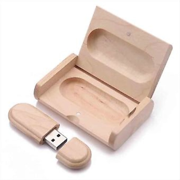 USB-minne 16GB U Disk Minne Stick Externminne Flash Drive Med Box Portabel U Disk