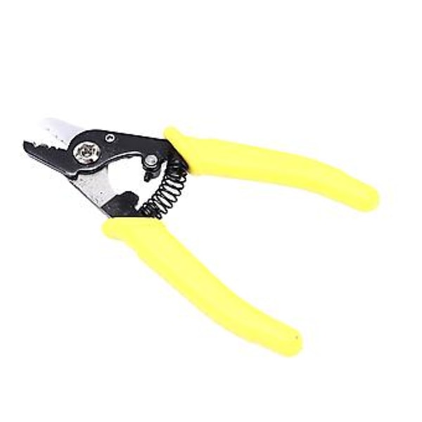 Wire Stripper Tre Huller Præcis Hurtig Besparende Skridsikkert Ergonomisk Håndtag Sikkerhedslås Fiber Stripper