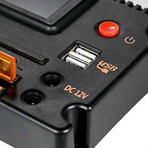 Solar Controller 20A MPPT 12V PV Solpanel Batterioplader Regulator LCD Display