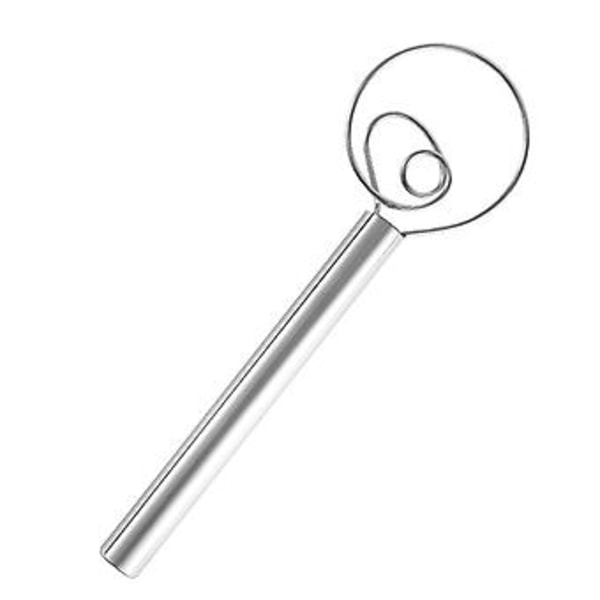 Meljspiralrører i rustfrit stål Melmixer Køkkenblender Holdbar Letvægts Dejpisker Melspiralmixer