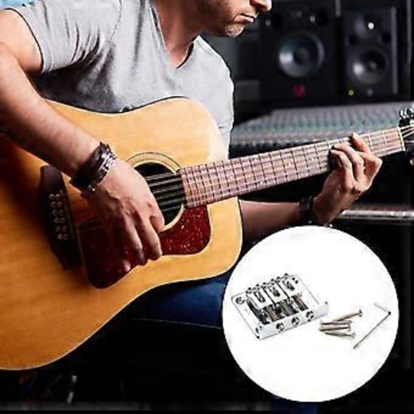 3 Strengers Gitar Fast Hardtail Bro Topplast Halestykke for Elektrisk Gitar
