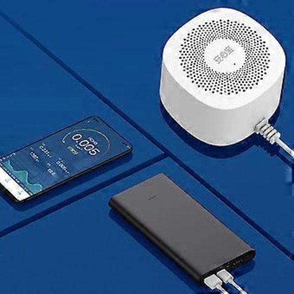 Co2 Sensor Digital Temperatur Fugtighedstester Luftkvalitetsmåler Kuldioxid Tvoc Hcho Detektor Luftkvalitetsdetektor