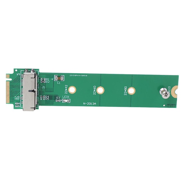 Ngff för M.2 M-key Ssd-adapterkort 12+16pin för uppgradering Mac-book Air 2013 2014