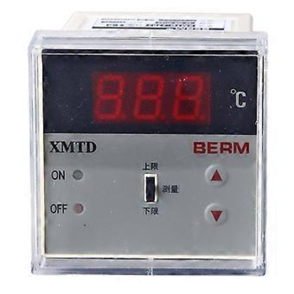 Digital temperaturregulator Præcis kontrol Øvre Nedre Grænse Alarm Intelligent Termostat 220VAC