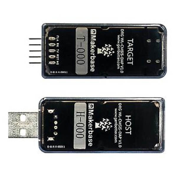 DRG WL CMSIS DAP Langattomat Debug-koettimet ARM MCU CDC Sarjaportti OpenOCD