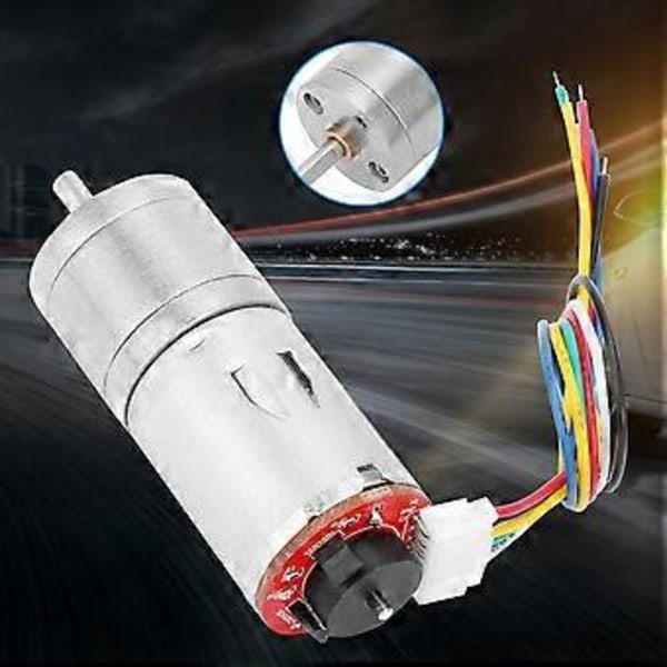 DC 6V Enkooderi Vaihdemoottori Nopeuden Alennusmoottori Robotille RC Autolle DIY Moottorilelu